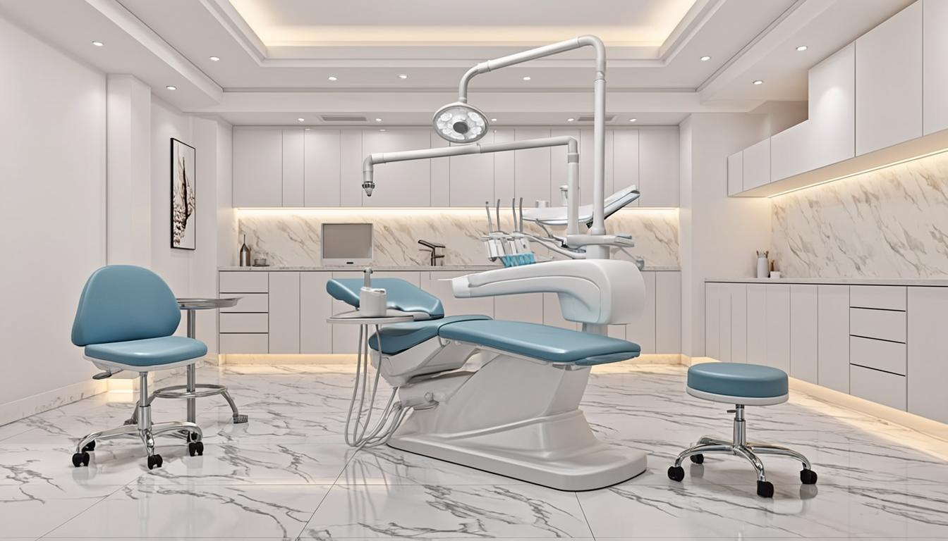 Modern dental clinic interior